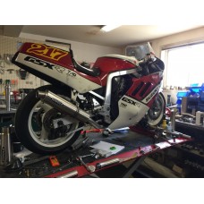 1988-1989 SUZUKI GSXR750 (SLINGSHOT) RRR/HINDLE VINTAGE EXHAUST 1988-1989 SUZUKI GSXR750 (SLINGSHOT) RRR/HINDLE VINTAGE EXHAUST